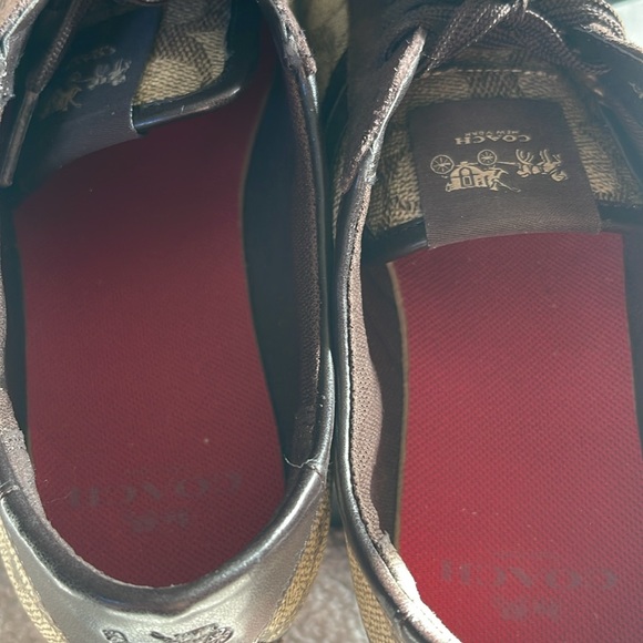 Coach Khaki/Chestnut Style Name IVY SIG PEB EMBS PVC/SDE - Picture 5 of 9